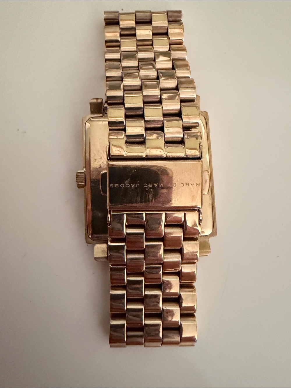 Marc Jacobs Rose Gold Square Dial Bracelet Watch - Picture 4 of 4